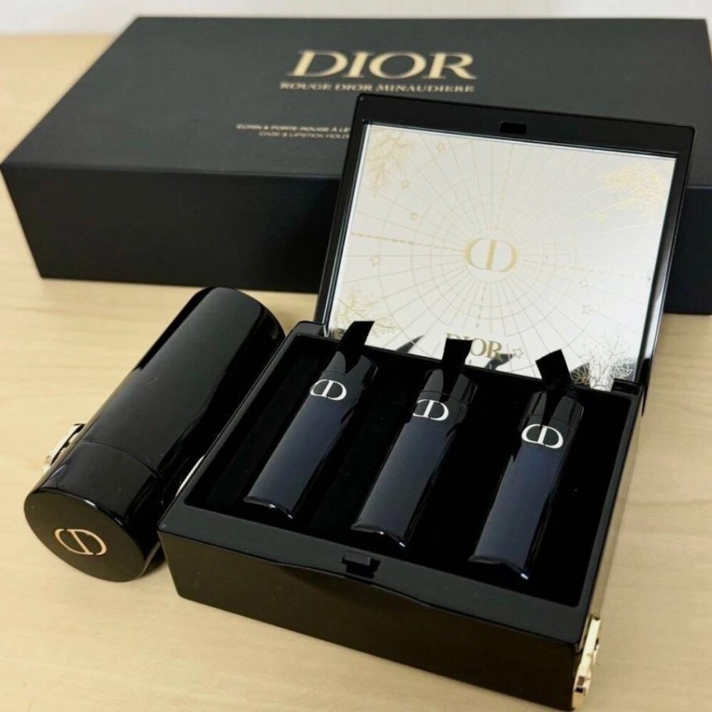 Rouge Dior Minaudière Limited Edition Clutch & Lipstick Set - Picture 5 of 10